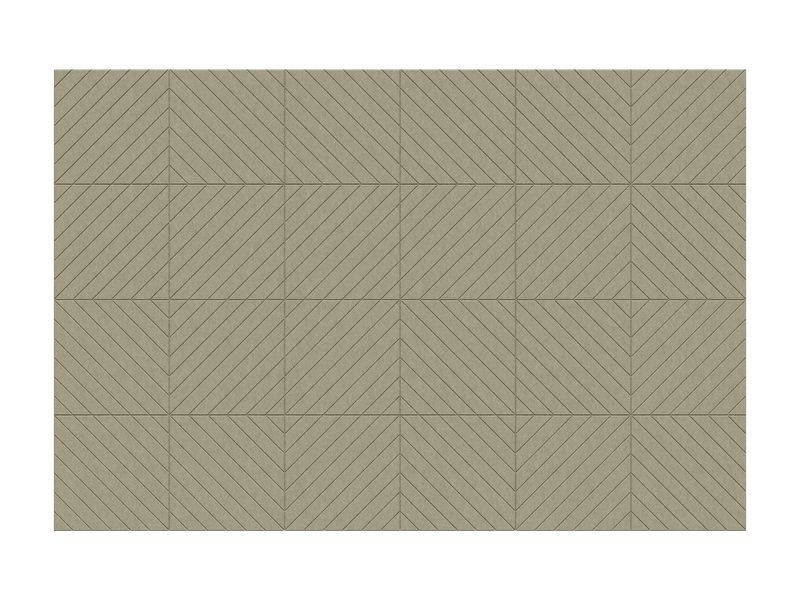 Diagonals Wall — Salvia