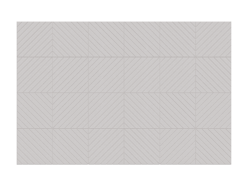 Diagonals Wall — Lino