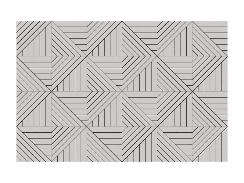 Doublelines Wall — Lino