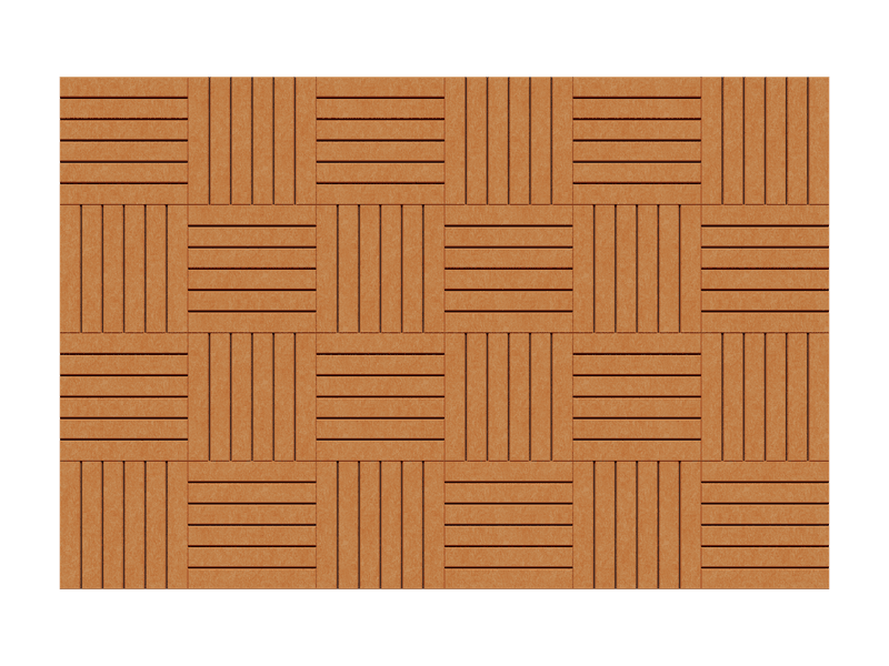 Tileline Wall — Cobre