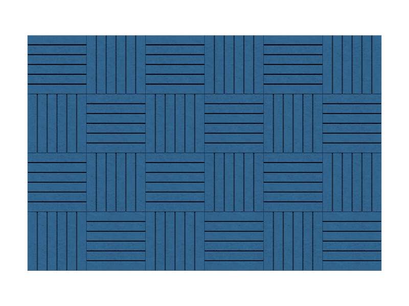Tileline Wall — Azul Atlántico