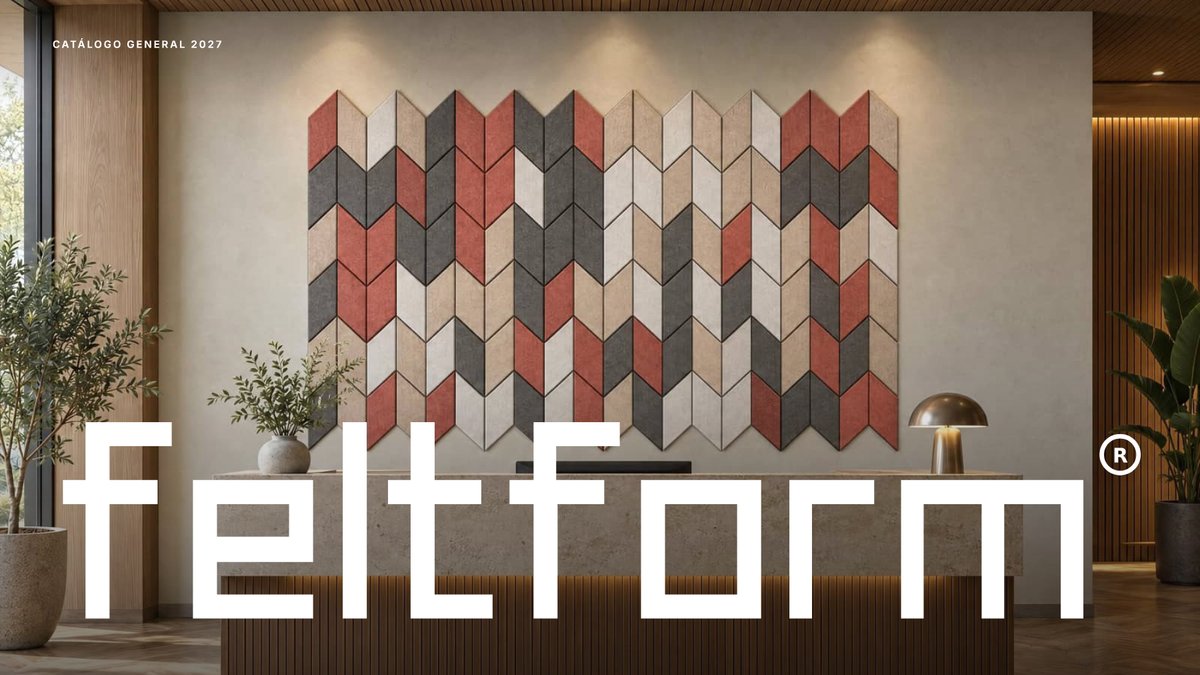 Portada del catálogo Feltform