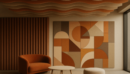 Harmonious Earth-Toned Interior Design